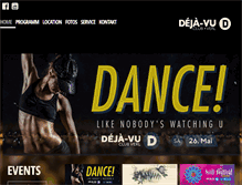 Tablet Screenshot of dejavu-club.com